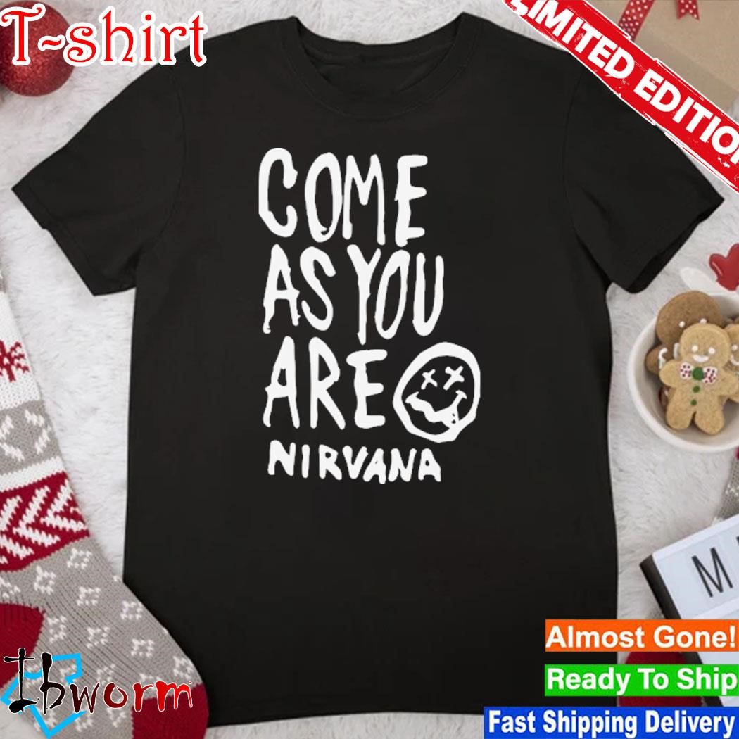 Come As You Are Nirvana Kurt Cobain T-Shirt