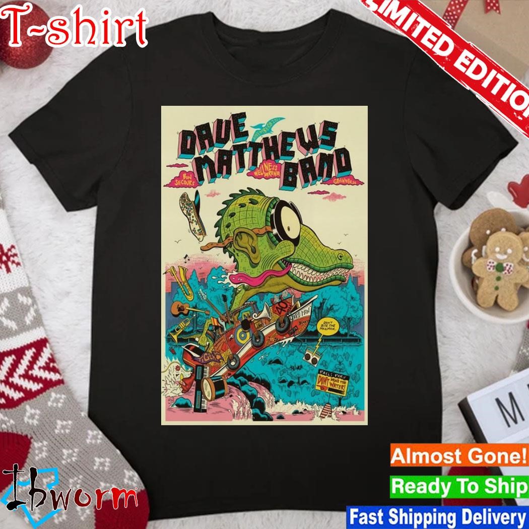 Dave Matthews Band Tour Concert Greenville Nov 8, 2023 Poster shirt