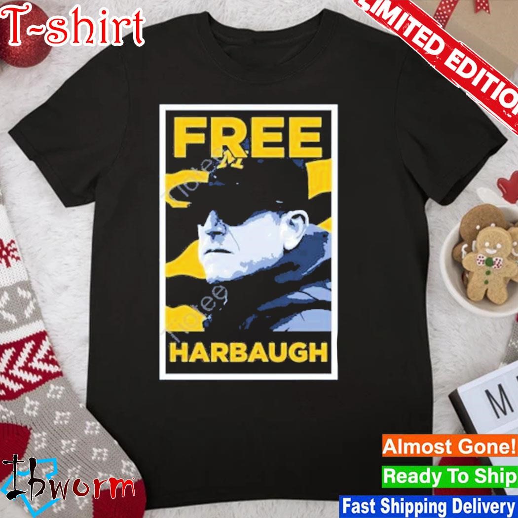 Dave Portnoy Free Harbaugh Coach Shirt