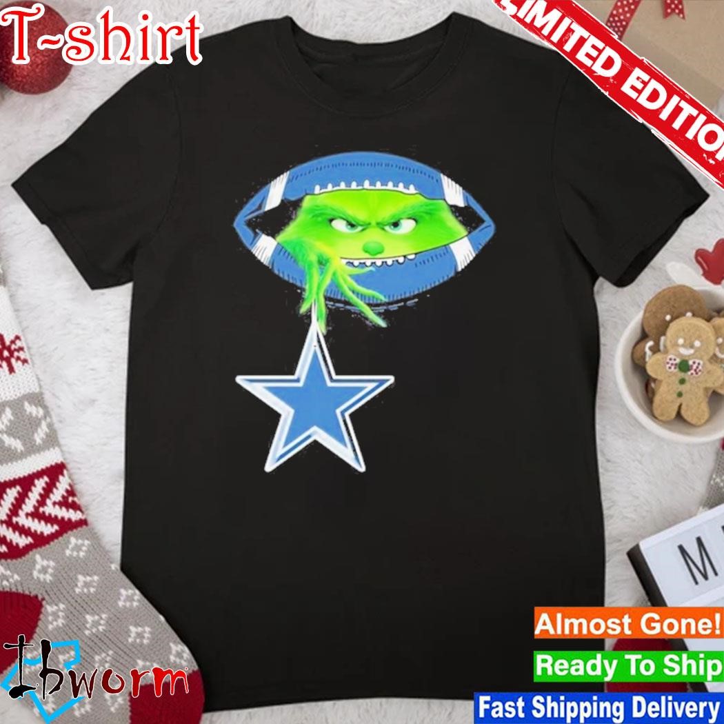 Ew people the grinch hold Dallas Cowboys shirt