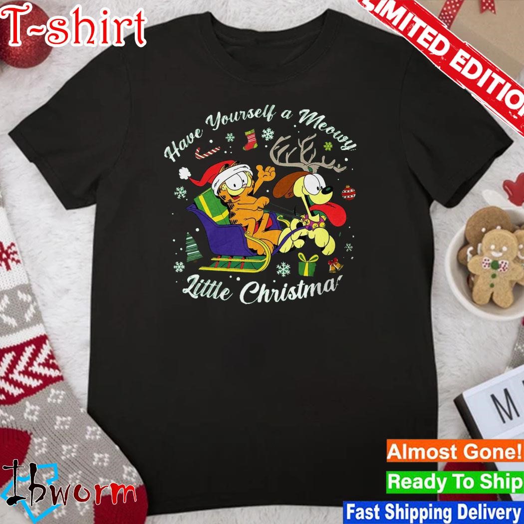 Have Yourself A Meowy Little merry Christmas 2024 Shirt
