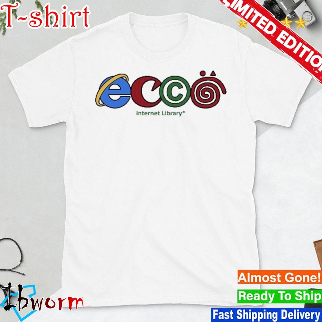 Illustratorfile Ecco Internet Library shirt