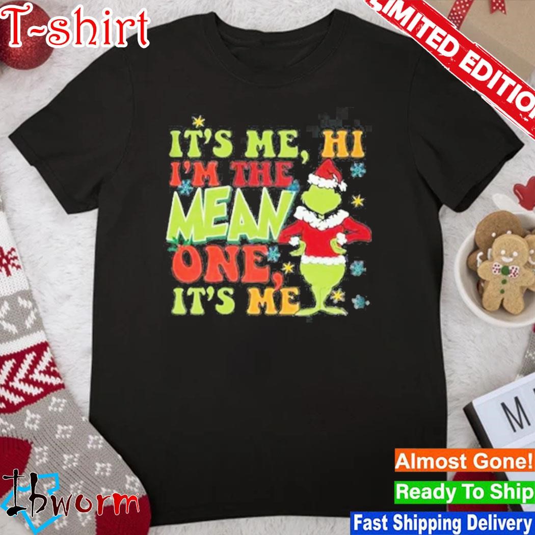 It’S Me Hi I’M The Mean One It’S Me Print Casual Sweatshirt