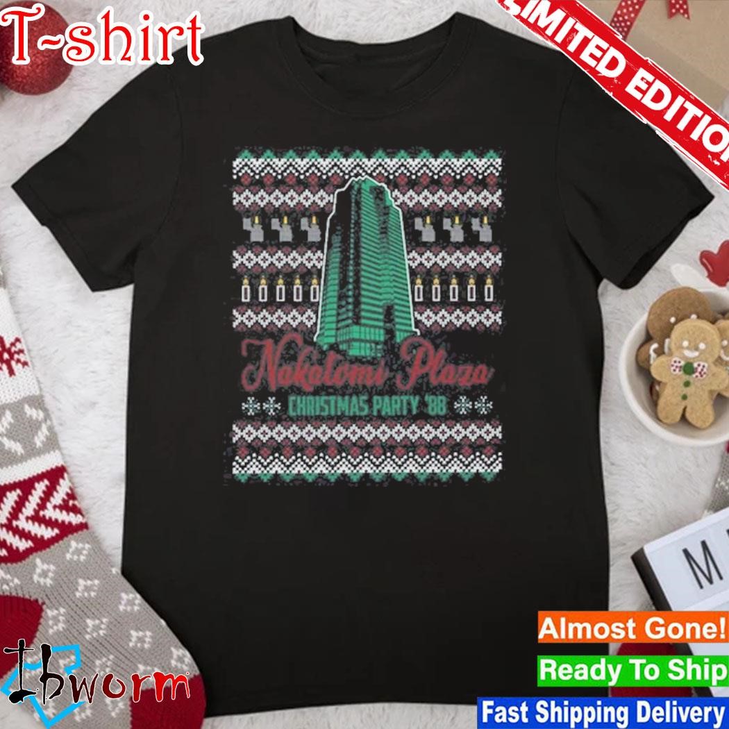 Nakatomi Plaza Tacky Christmas Party '88 ugly christmas shirt