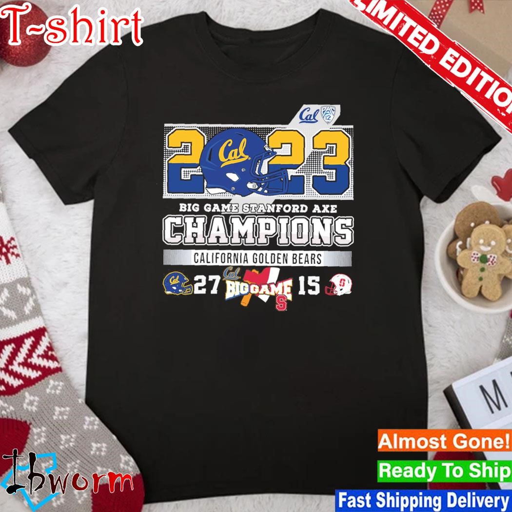 Official 2023 Big Game Stanford Axe Champions California Golden Bears 27-15 Ohio State shirt