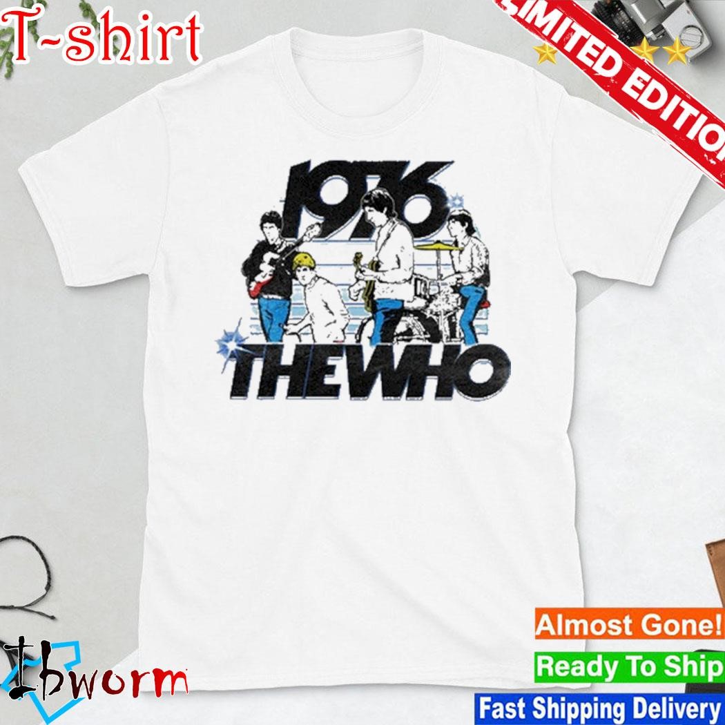 Official 2023 The Who 1976 Ringer New Shirt