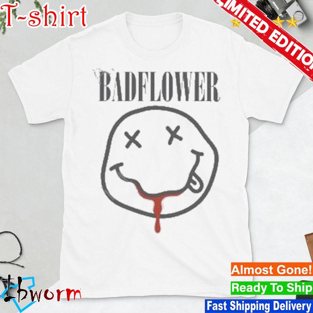 Official badflower Smile Funny Shirt