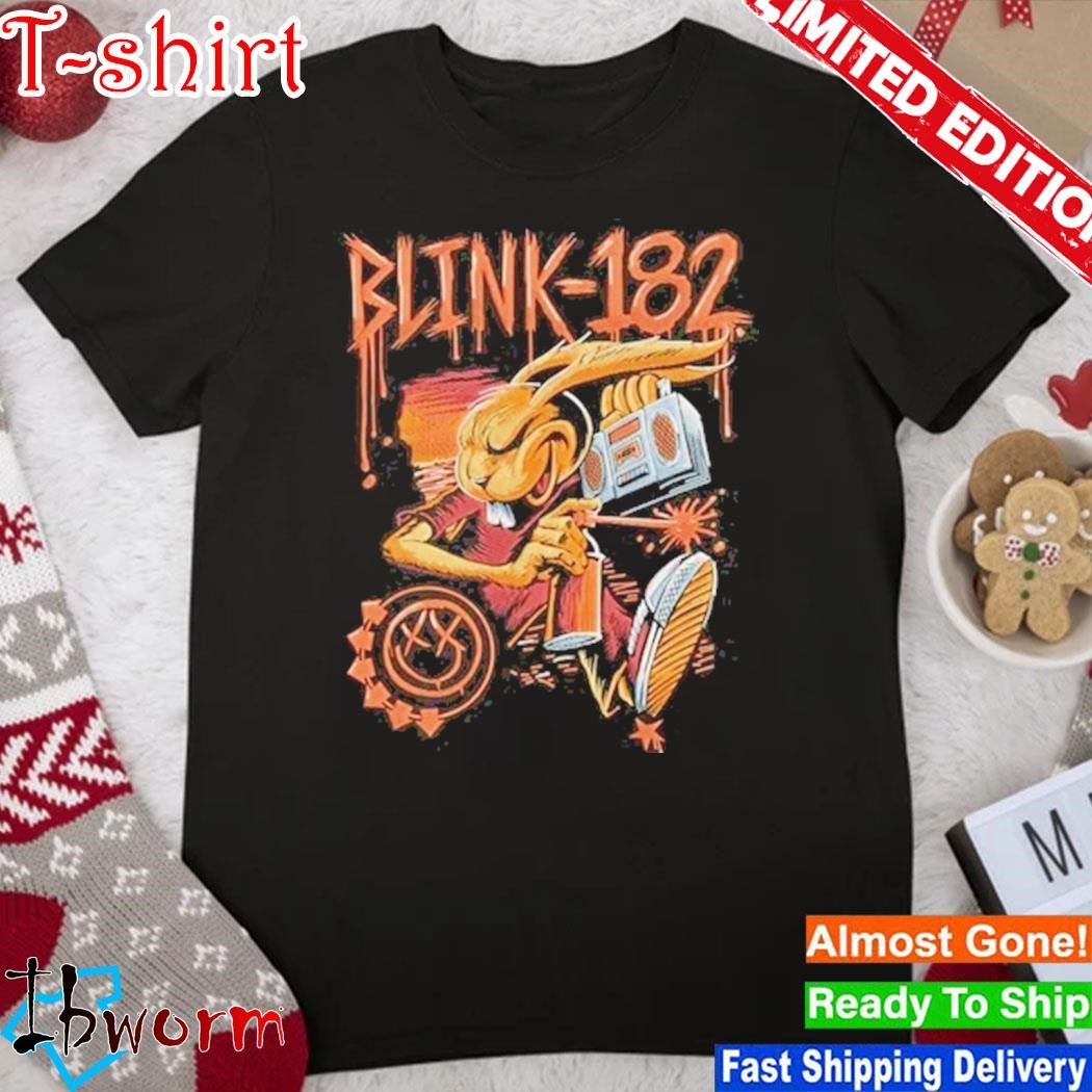 Official blink-182 rabbit shirt