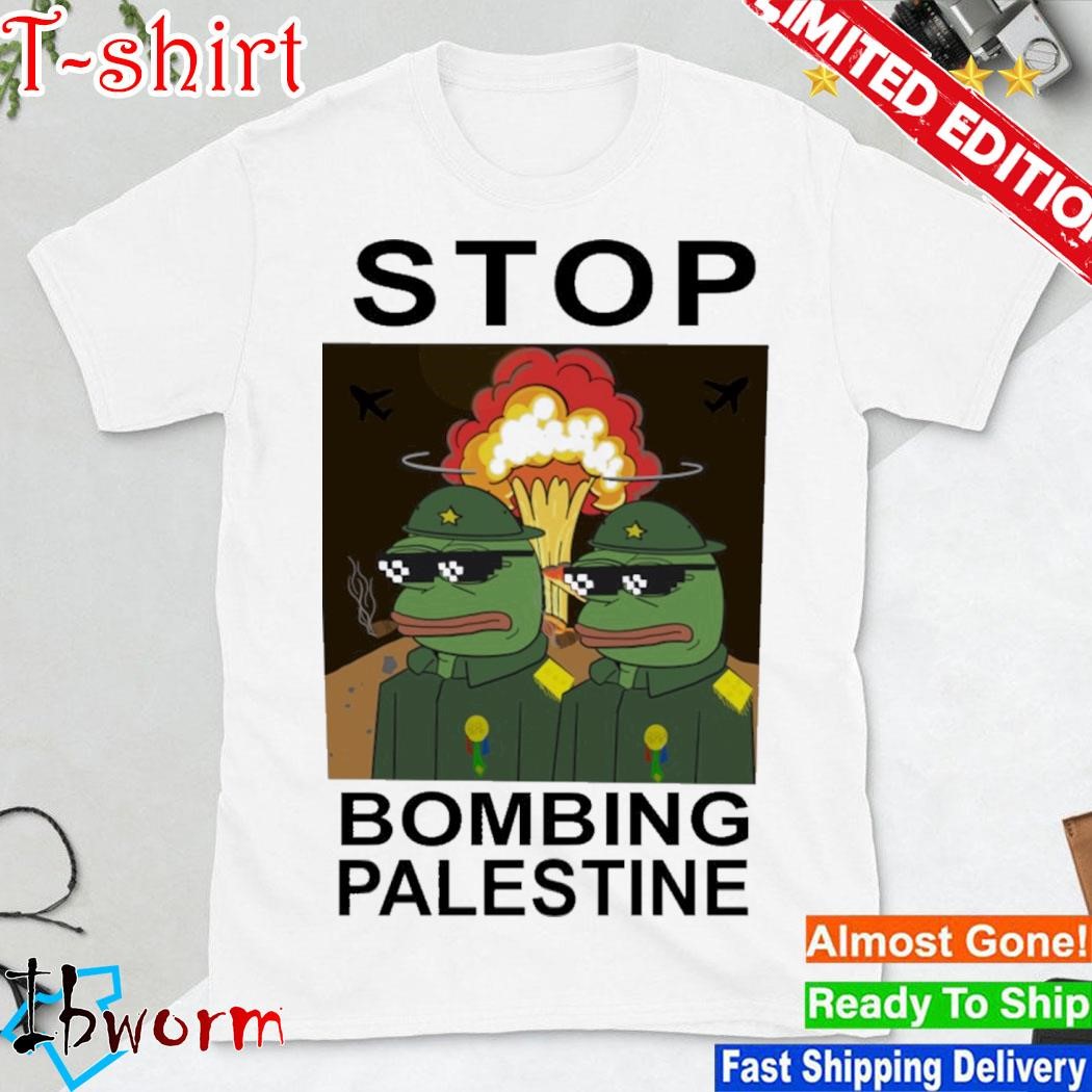 Official bombing Palestine Free Palestine Shirt