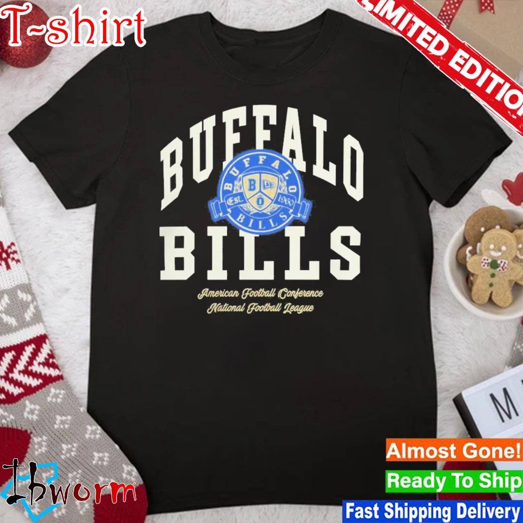 Official buffalo Bills Letterman Classic American Football Conference National Football League Shirt
