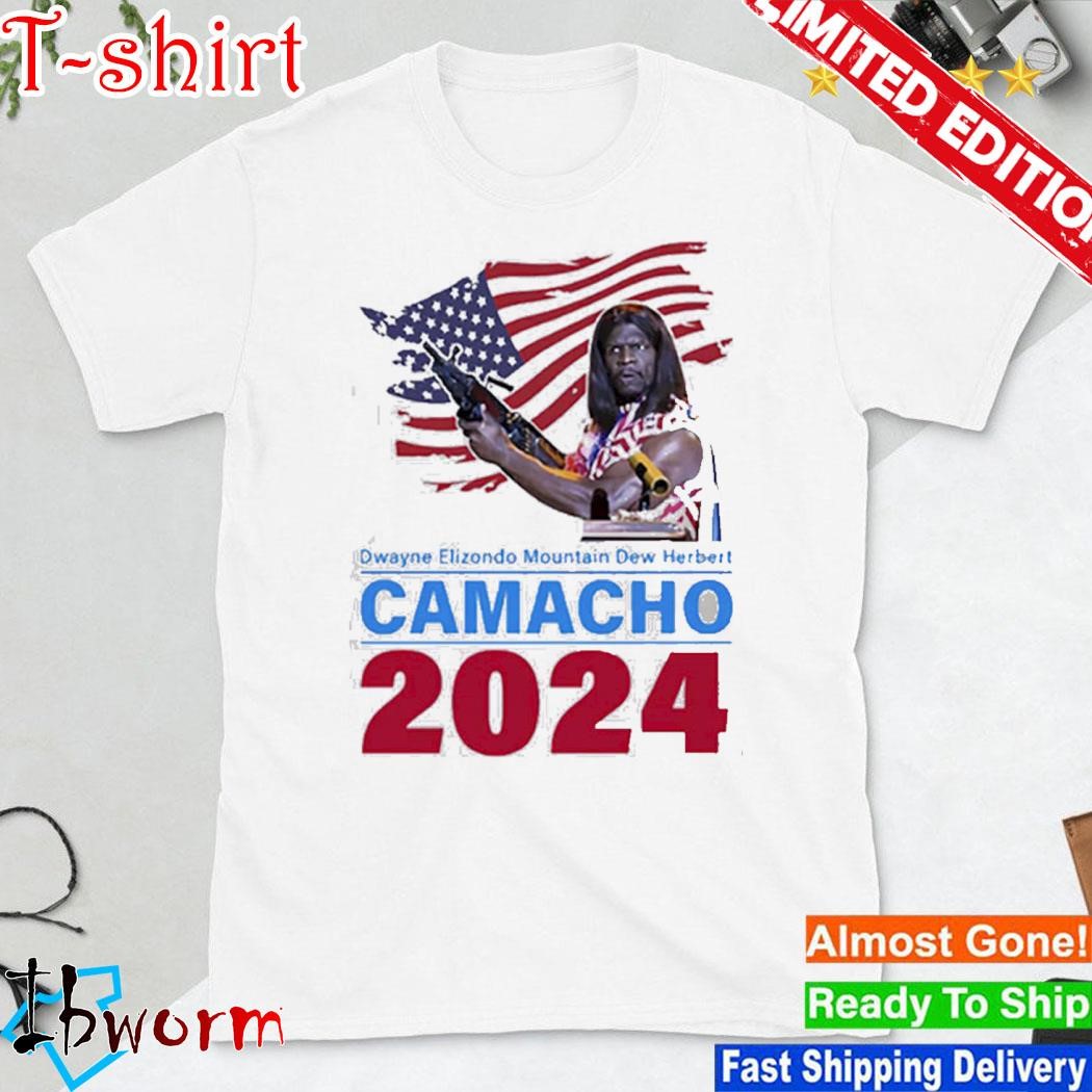 Official camacho 2024 Dwayne Elizondo Mountain Dew Herbert T Shirt