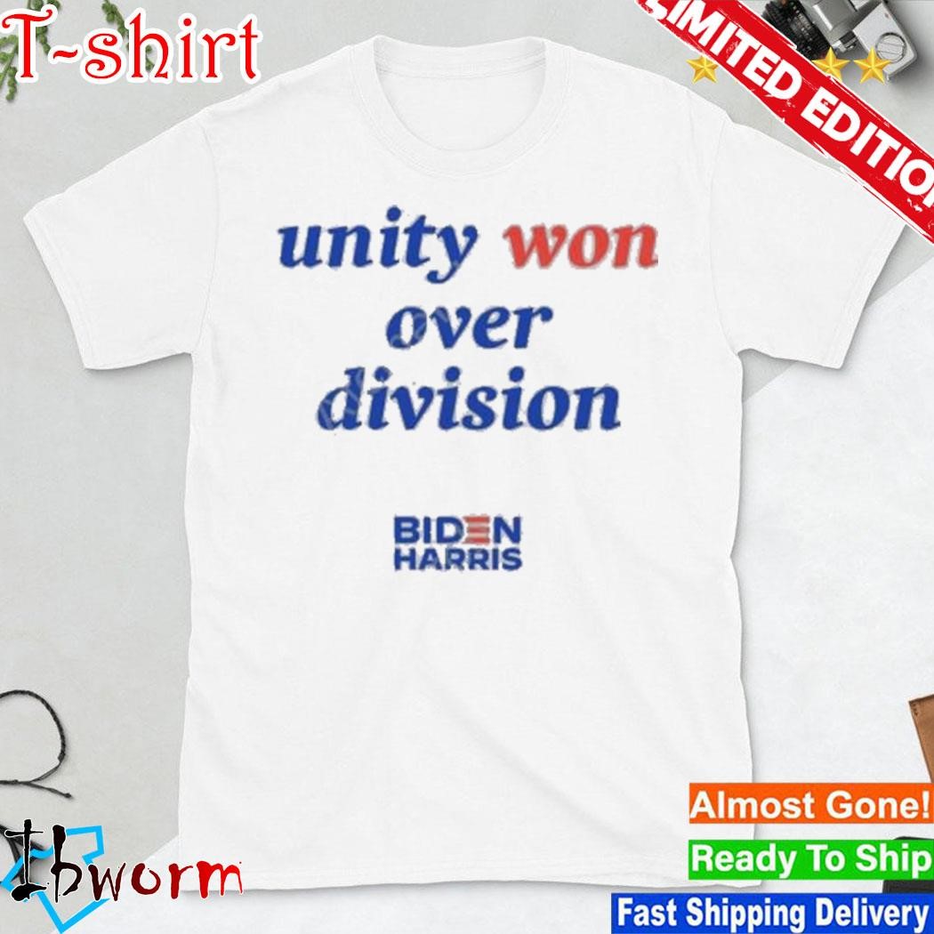 Official candidly Tiff Biden Harris Unity Won Over Division Shirt