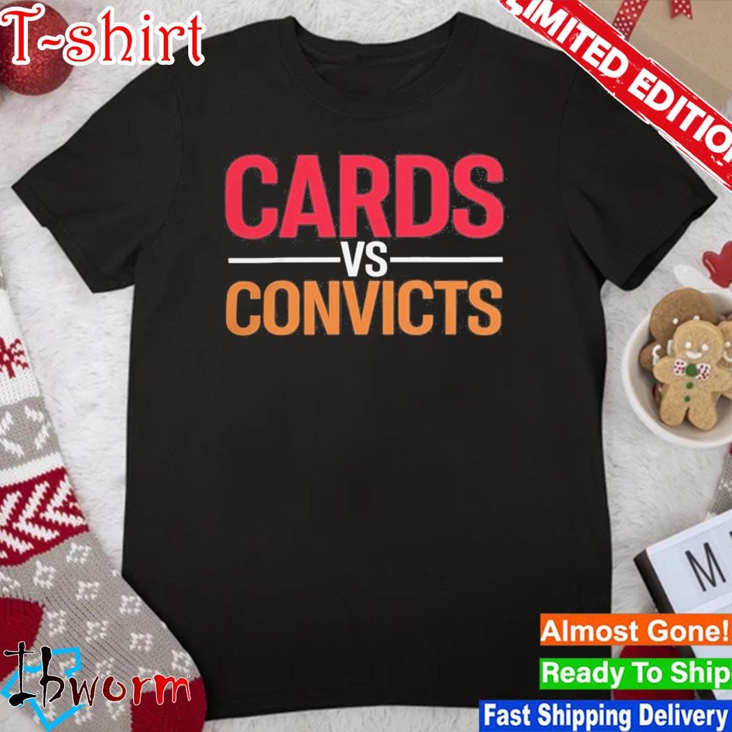 Official cards Vs Convicts Louisville Cardinals Shirt
