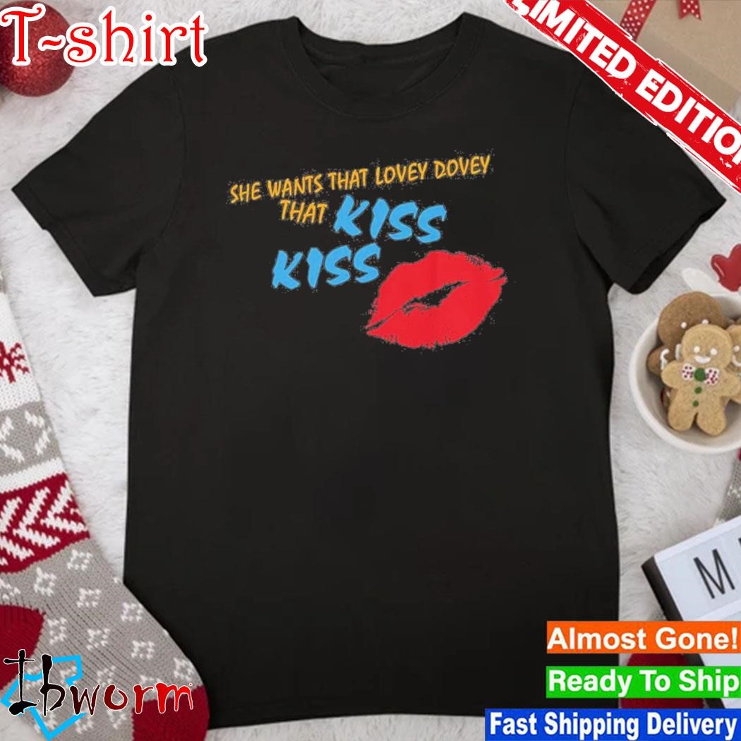 Official chris Brown Kiss Kiss Lovey Dovey Shirt
