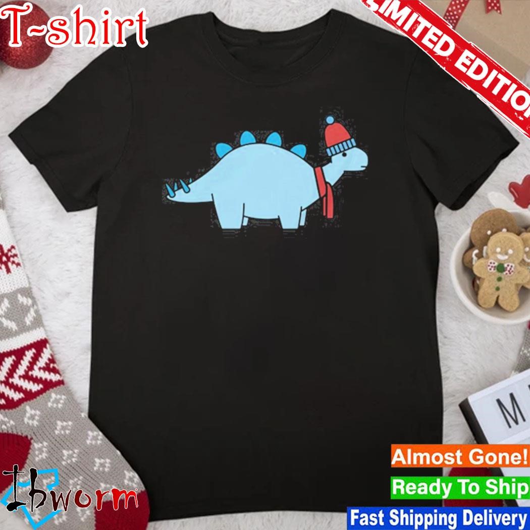 Official christmas Winter Stegosaurus shirt