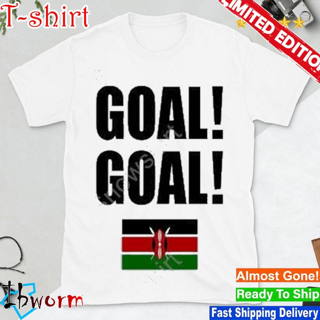 Official goal Goal Flag Kenya Shirt