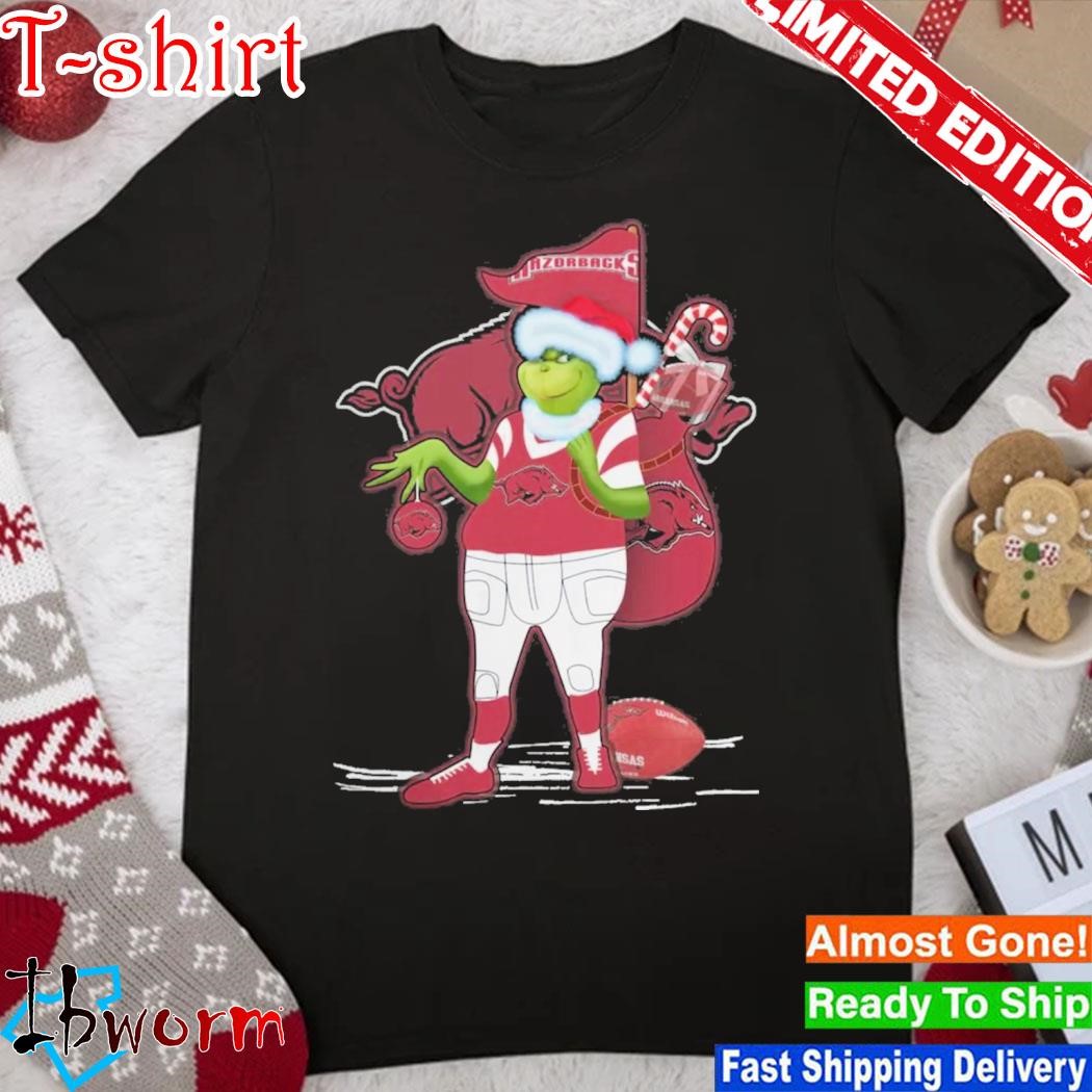 Santa grinch and Dog Louisville Cardinals Football christmas