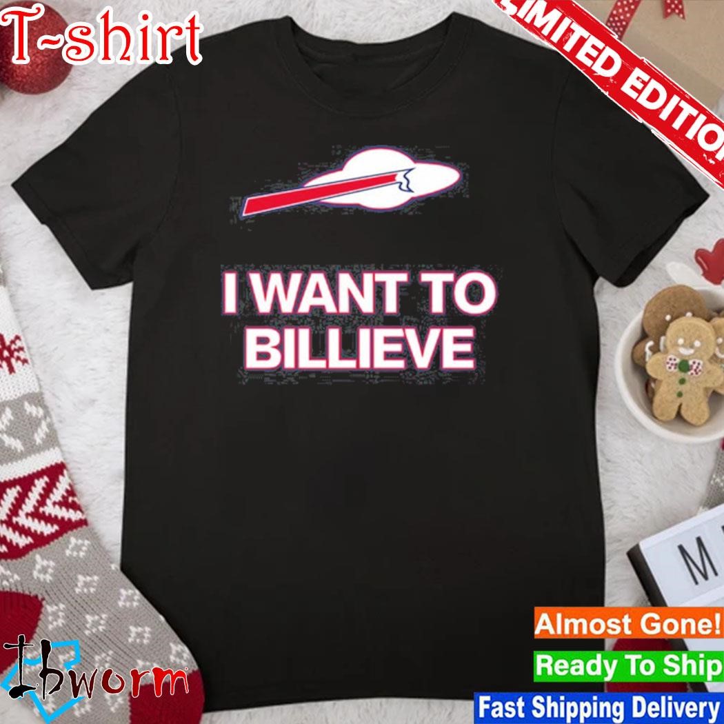 Official i Want To Billieve Shirt