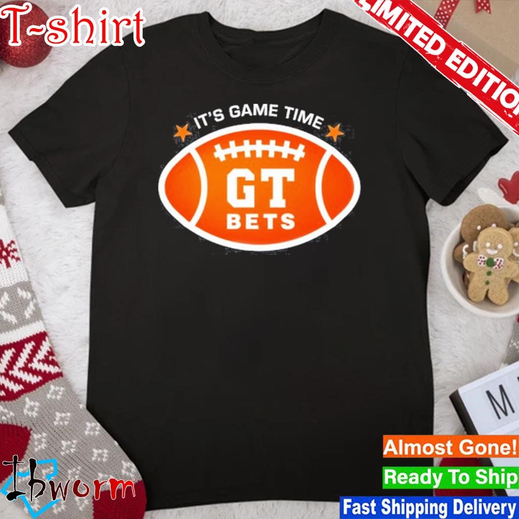 Official it's Game Time Gt Bets Shirt