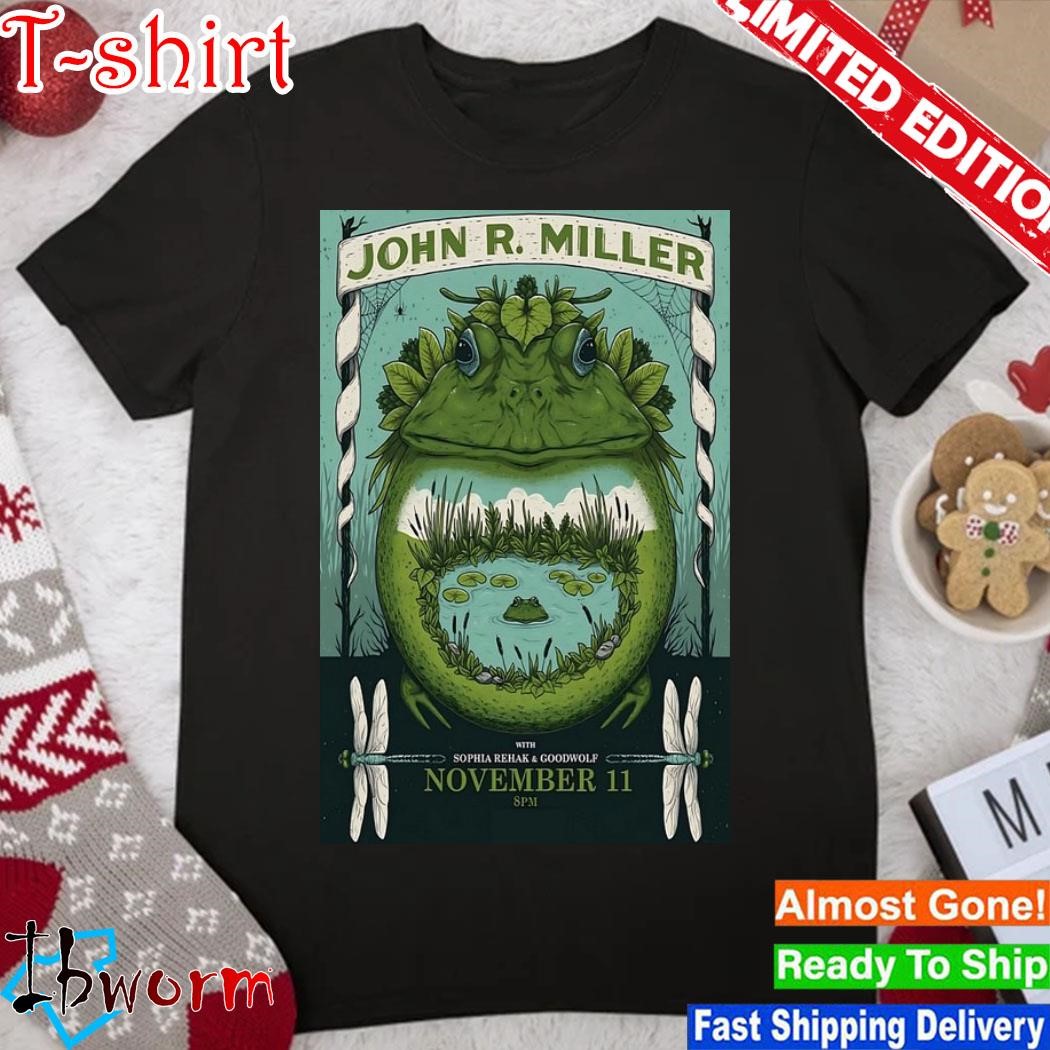 Official john R Miller 123 Pleasant Street Morgantown Nov 11, 2023 Poster shirt
