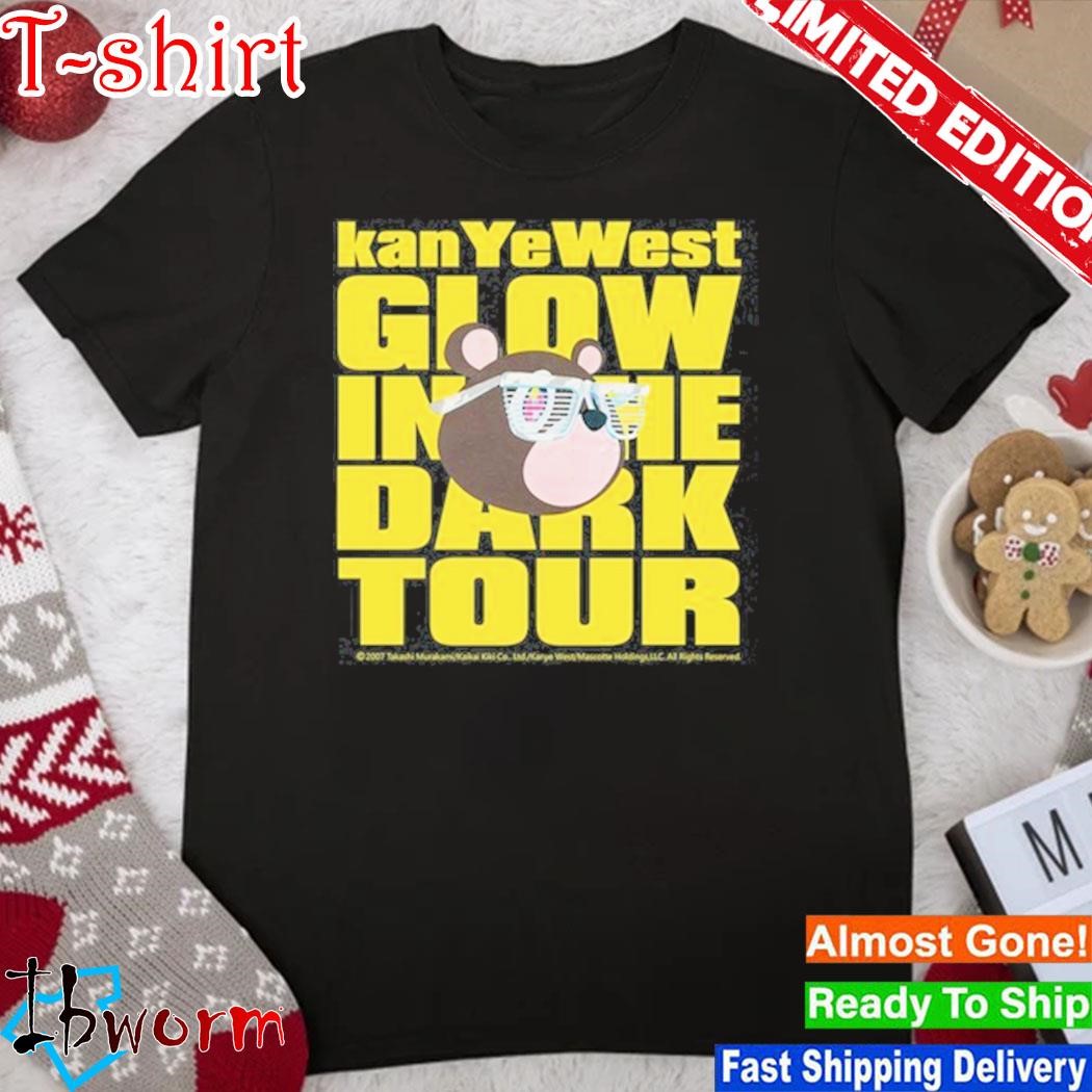Official kanye West Glow In The Dark Tour shirt