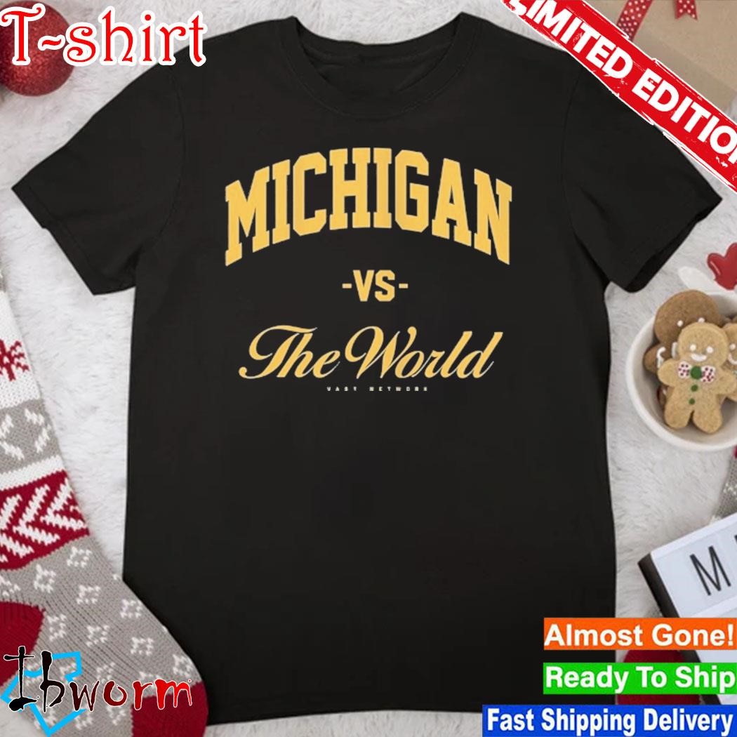 Official michigan Versus The World Shirt