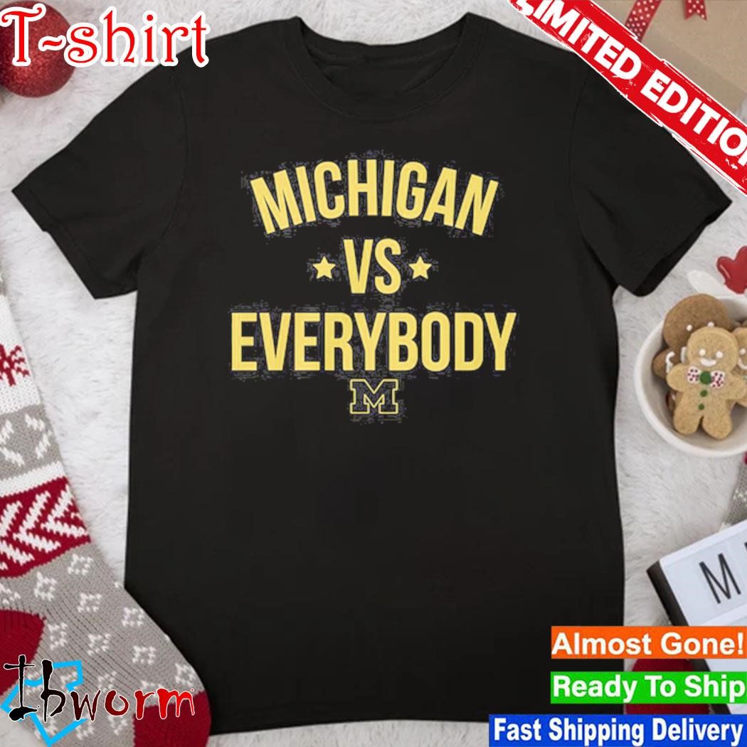 Official michigan vs Everybody Jordan 2023 Shirt