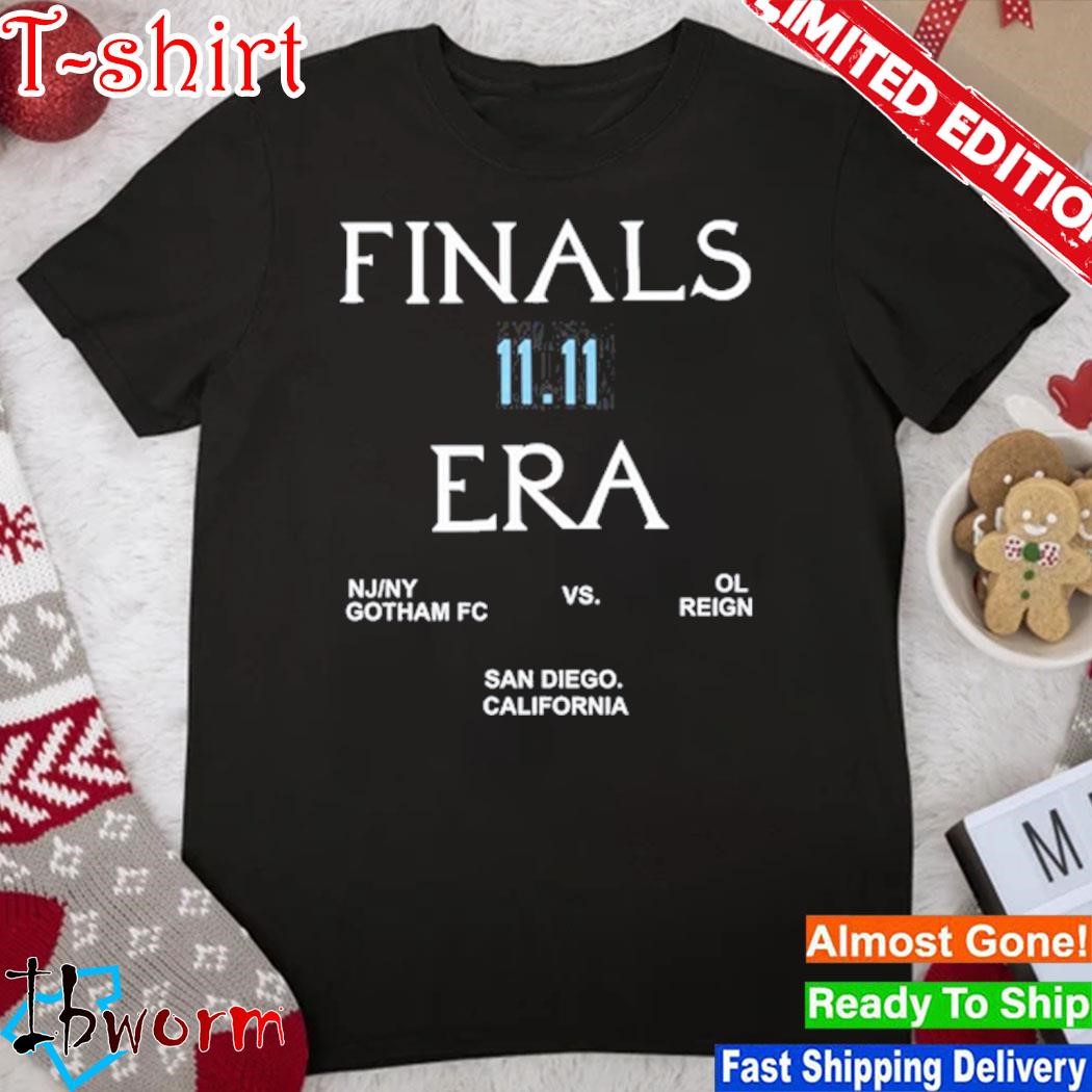 Official nj Ny Gotham Fc 11.11 Finals Era shirt
