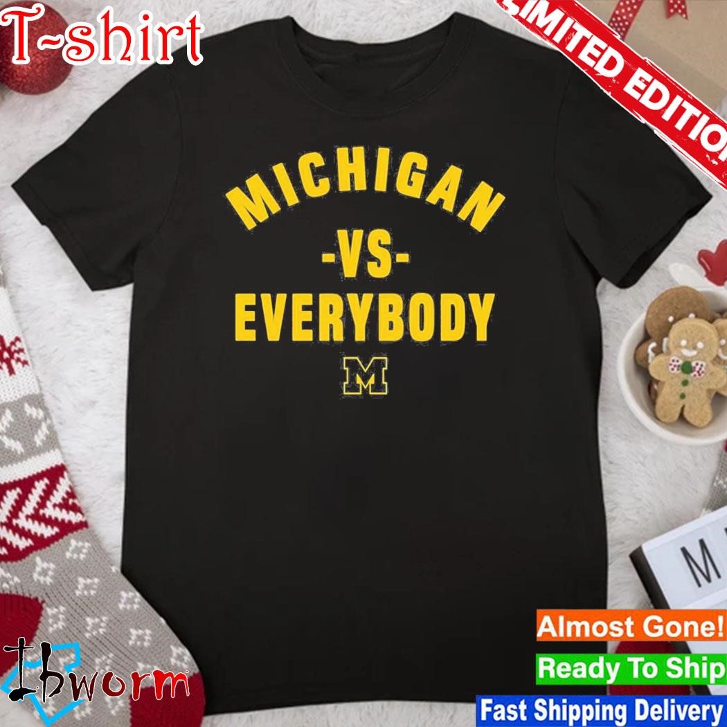 Official roman Wilson Michigan Vs Everybody Shirt