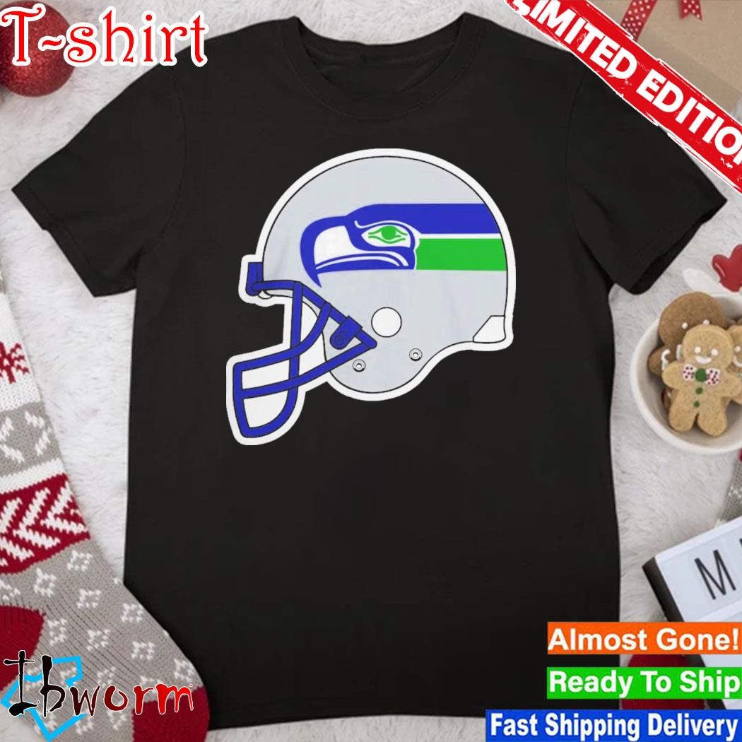 Official seattle Seahawks Throwback Helmet Logo Shirt
