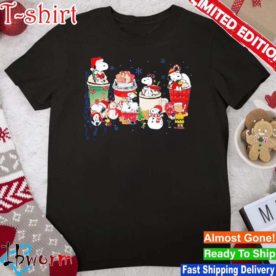 Official snoopy Merry Christmas With Charlie Brown Christmas T-Shirt