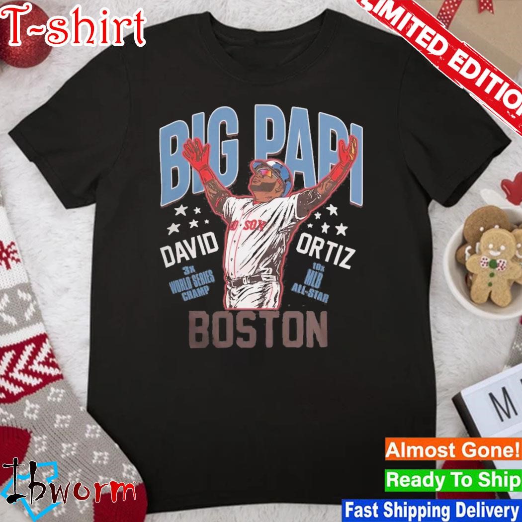 Official sox David Ortiz Big Papi Shirt