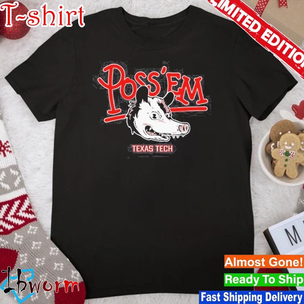 Official texas Tech Football Rally Possum Shirt