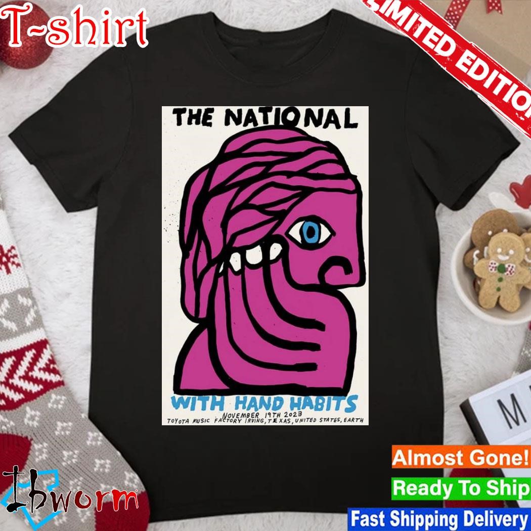 Official the National Nov 19th 2023 Irving, TX Poster shirt