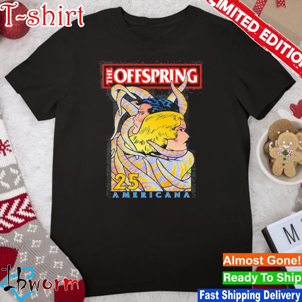 Official the Offspring The Americana 25Th Anniversary T Shirt
