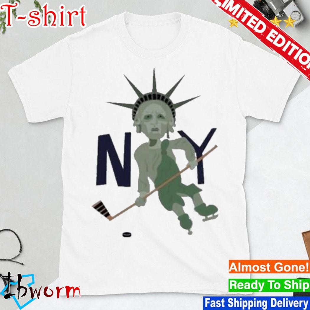 Official trending Lady Liberty Hockey 2023 Shirt