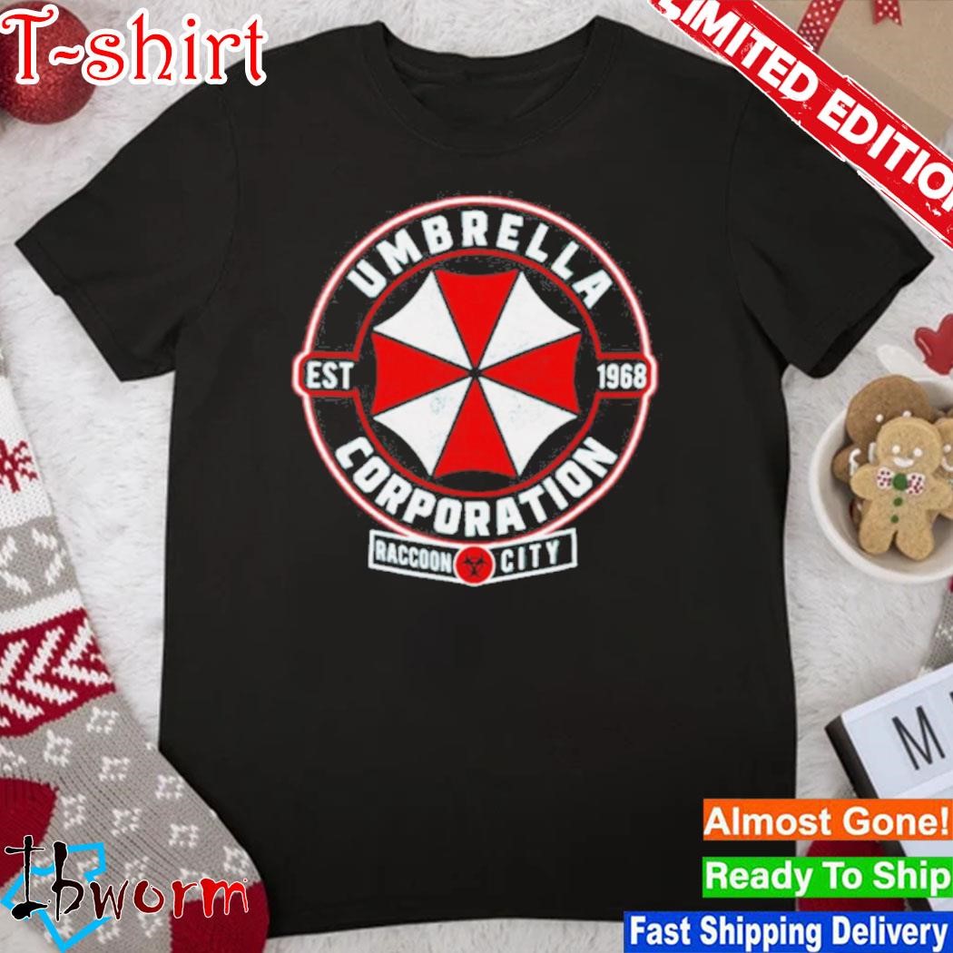 Official umbrella Resident Evil Corporation Logo shirt