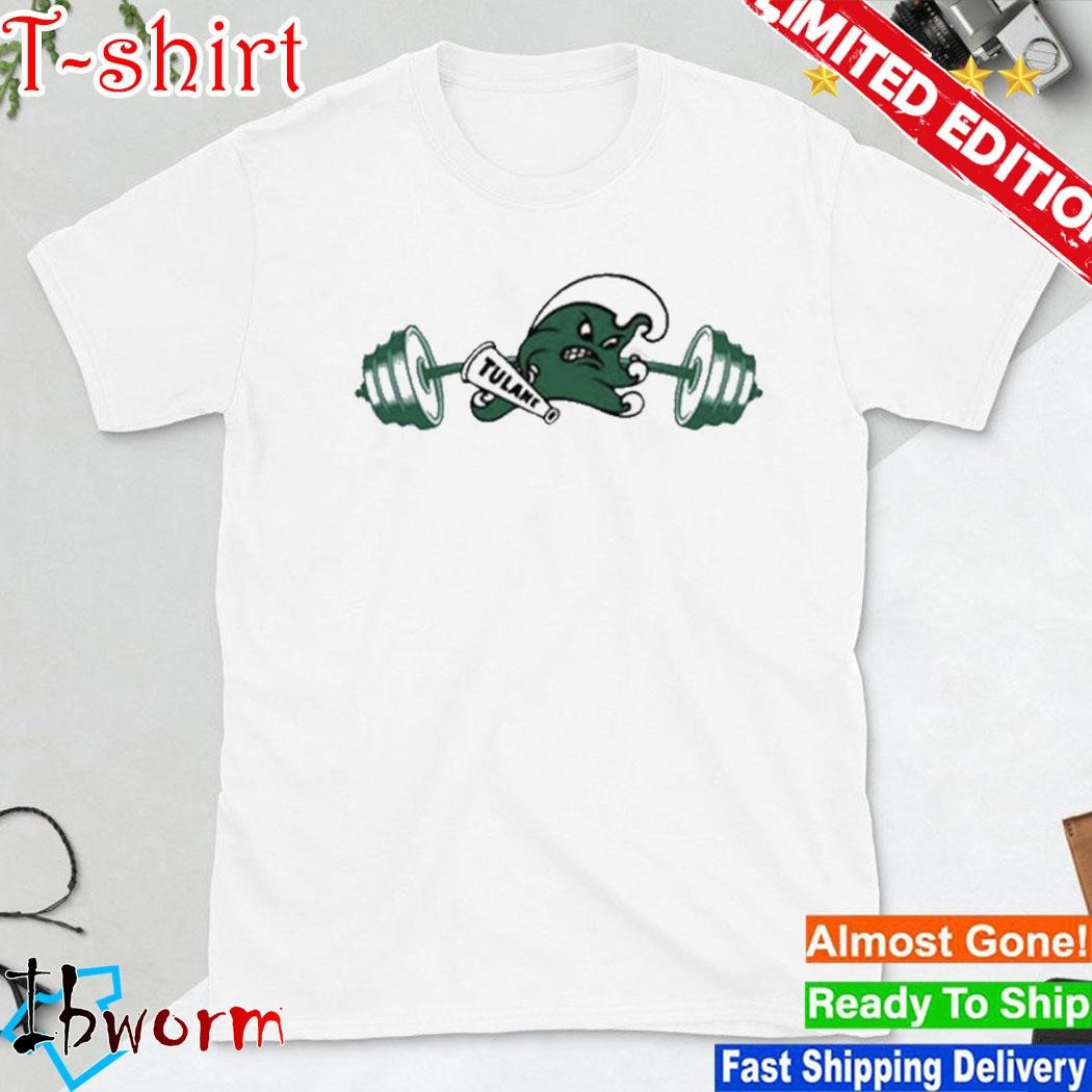 Official weight Lifting Tulane Angry Wave Sweatshirt