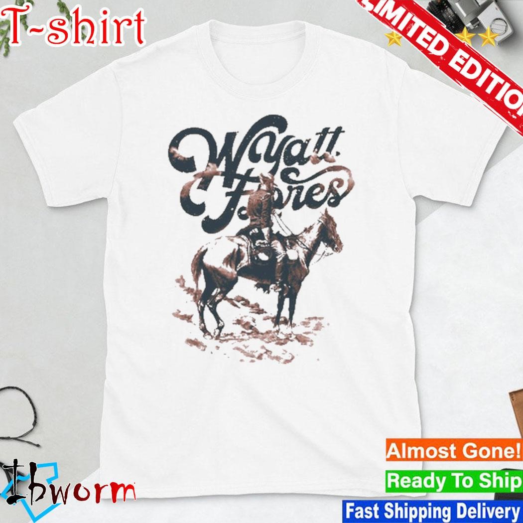 Official wyatt Flores Skeleton Horse Shirt