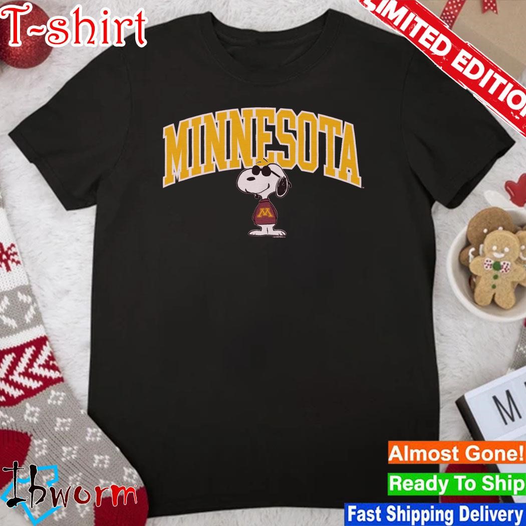 Peanuts x Minnesota Joe college shirt