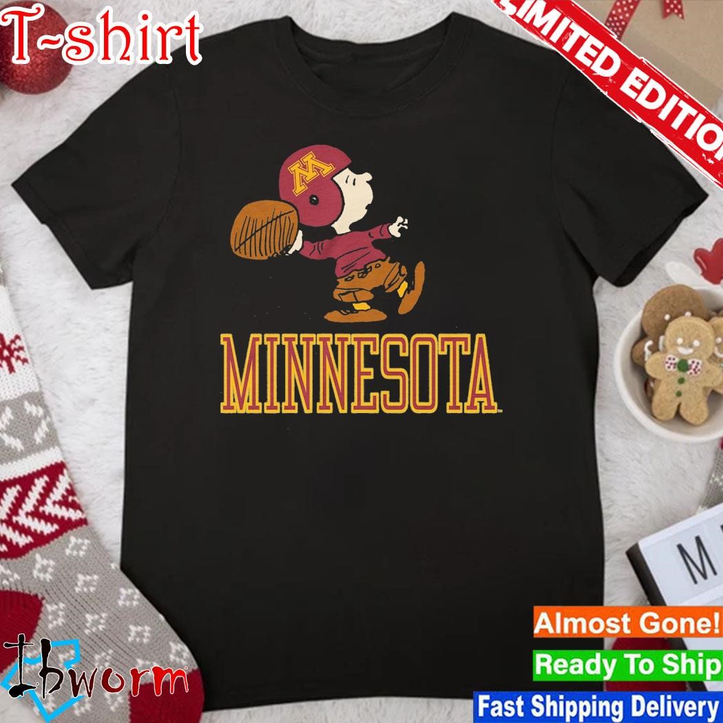 Peanuts x Minnesota quarterback shirt