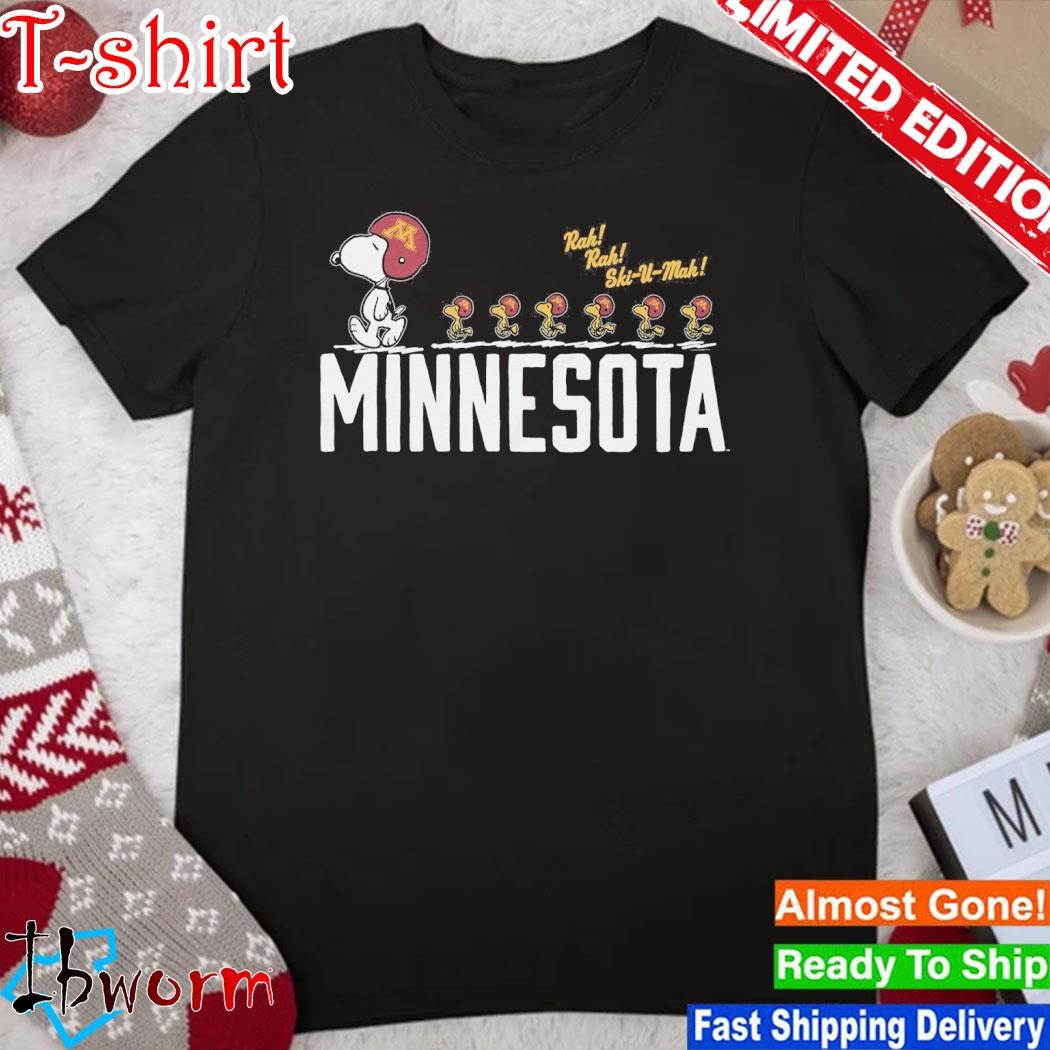 Peanuts x Minnesota snoopy's Football team shirt