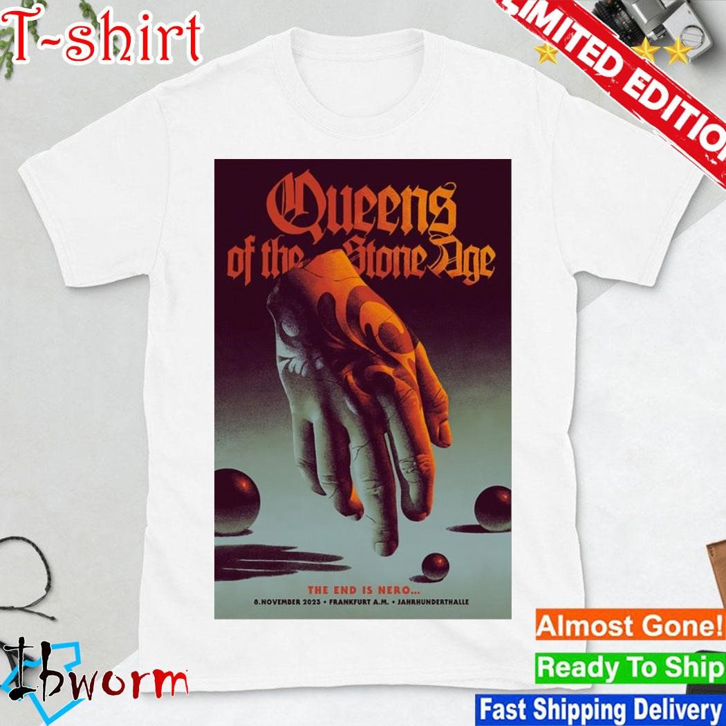 Queens of the Stone Age in Frankfurt November 8th, 2023 Poster shirt