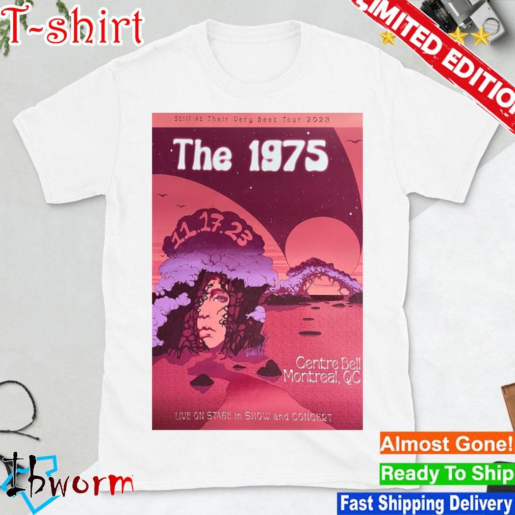 Official 2023 The 1975 Event Montreal, QC Poster shirt
