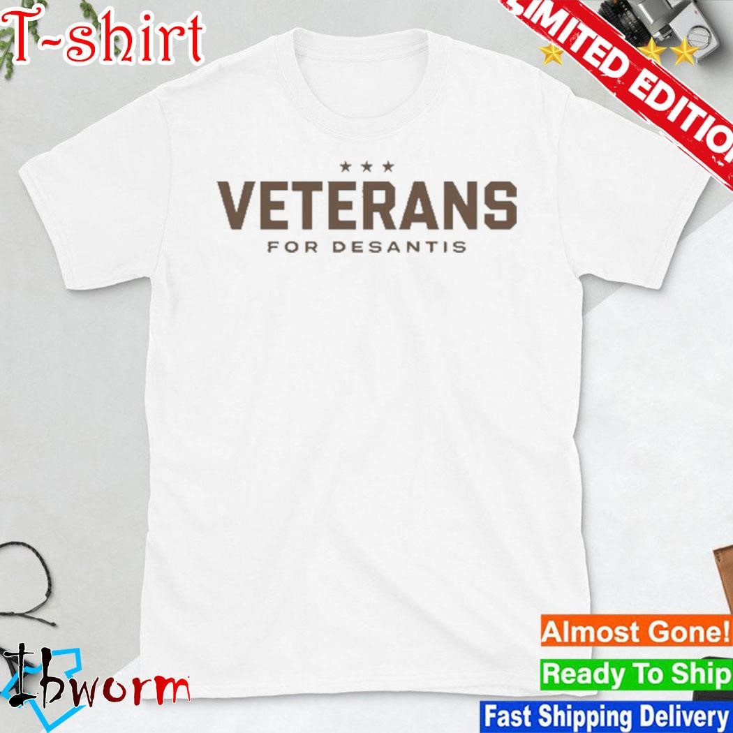 Veterans For Desantis Shirt