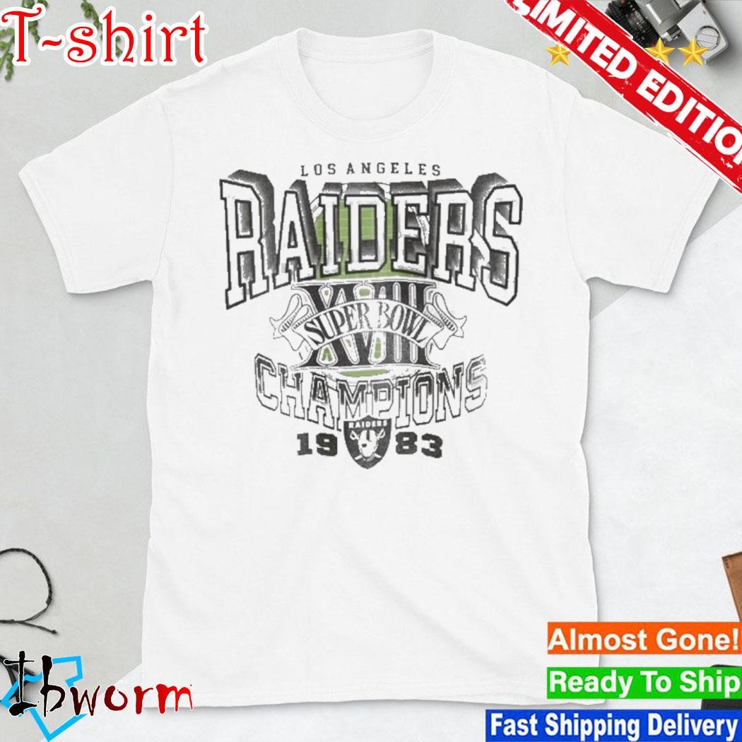 Vintage Los Angeles Raiders Champions 1983 Graphic Crewneck shirt