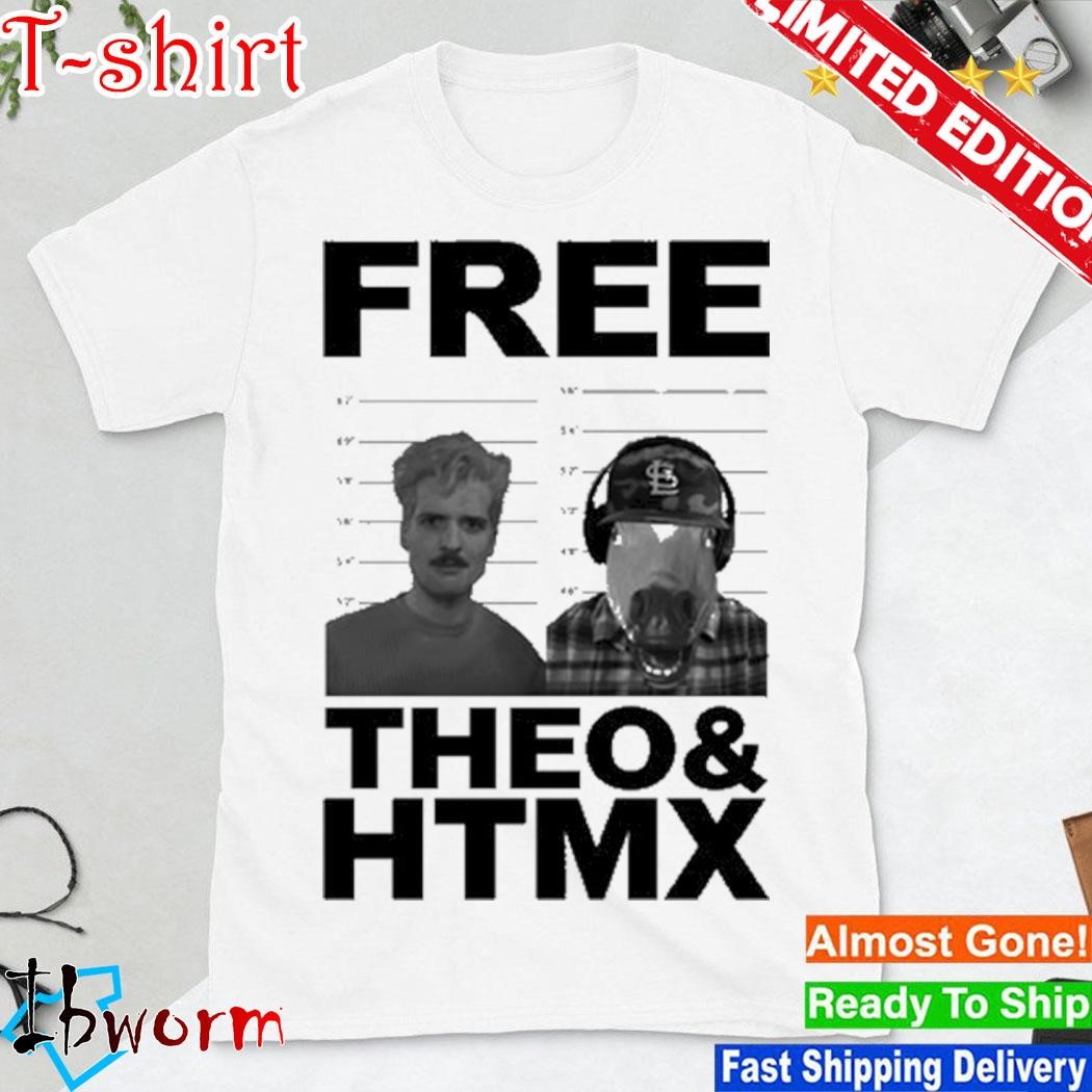 Warrenbuffering Free Theo& Htmx shirt