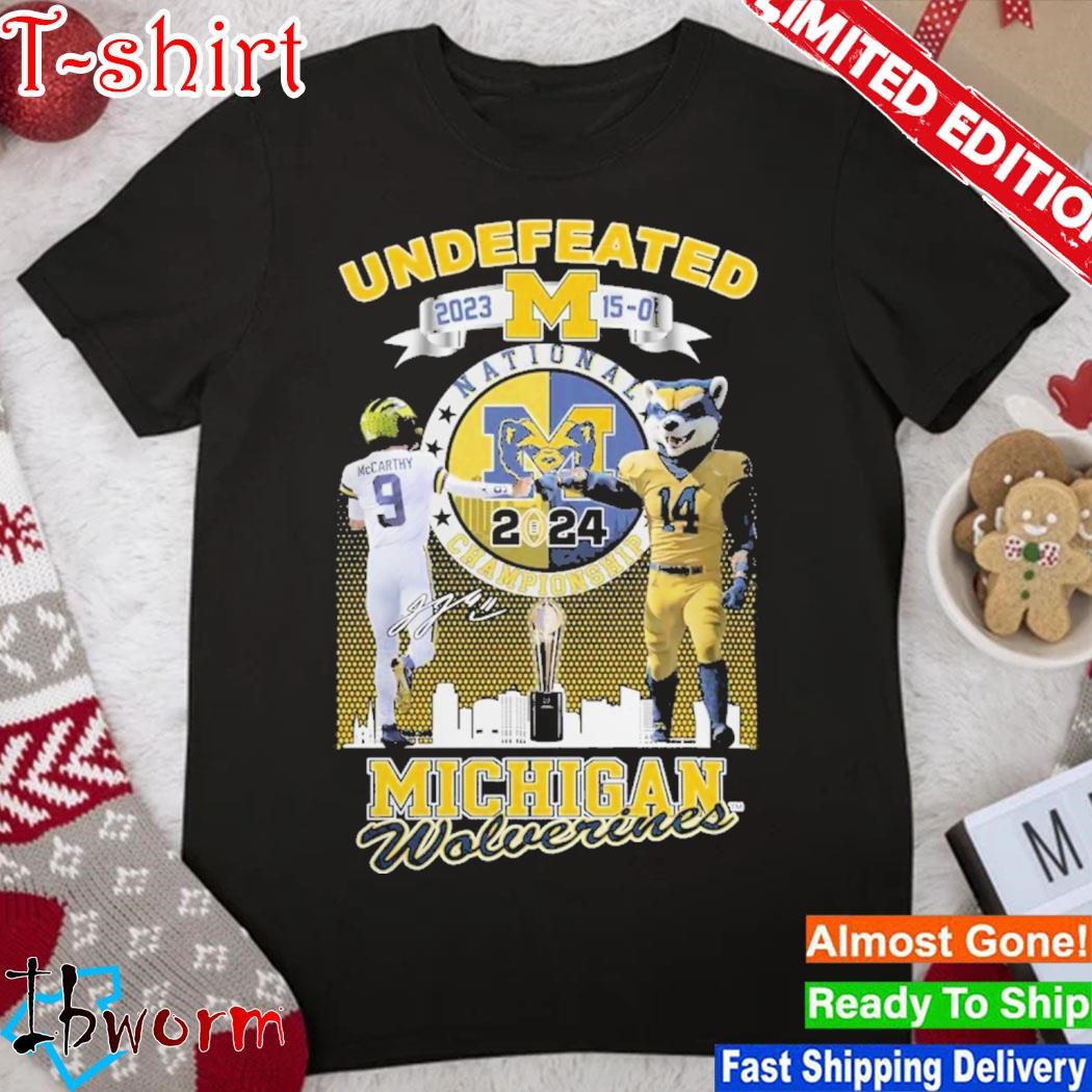Official undefeated National Champions Michigan Wolverines Mascot x J.J ...