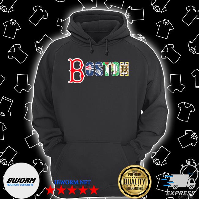 Boston sports team city Boston Red Sox New England Patriots Boston Celtics  and Boston Bruins T-Shirt - Yesweli