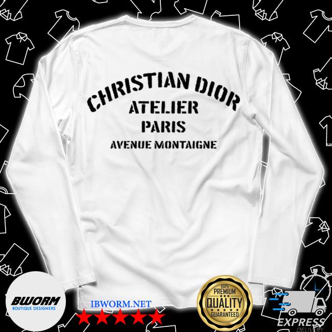 Official Christian Dior Atelier Paris Avenue Montaigne Shirt tank